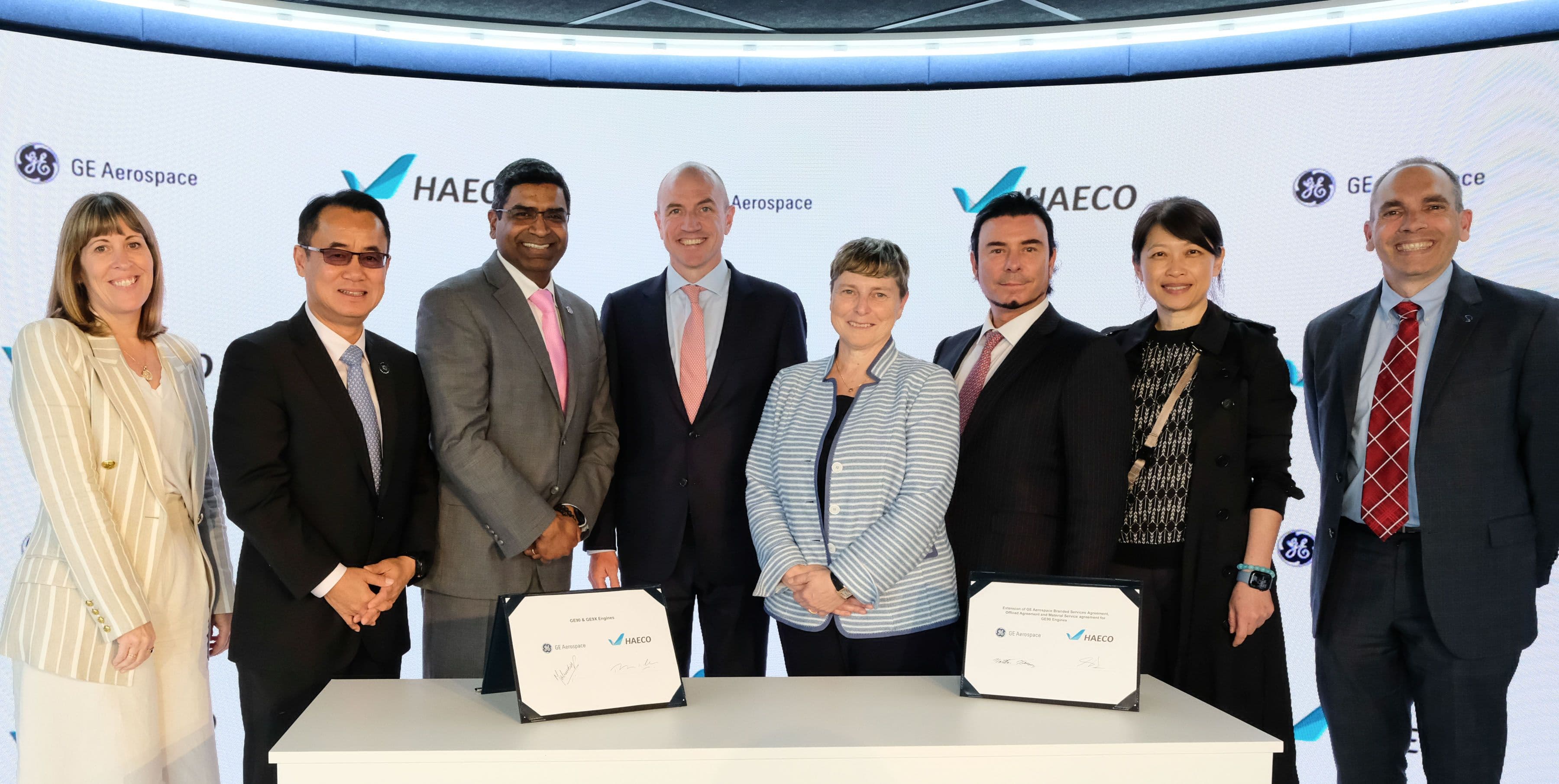 Haeco HAECO Sign Agreements to Extend Offload Services and GBSA for GE90 Engines
